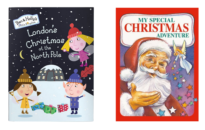 Personalised Christmas Books: Ben and Hollys Little Kingdom and My Special Christmas Adventure. 