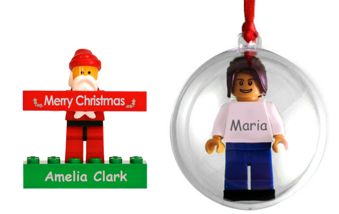 Personalised LEGO stocking fillers